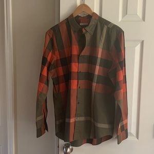 Authentic Orange Men’s Burberry Shirt